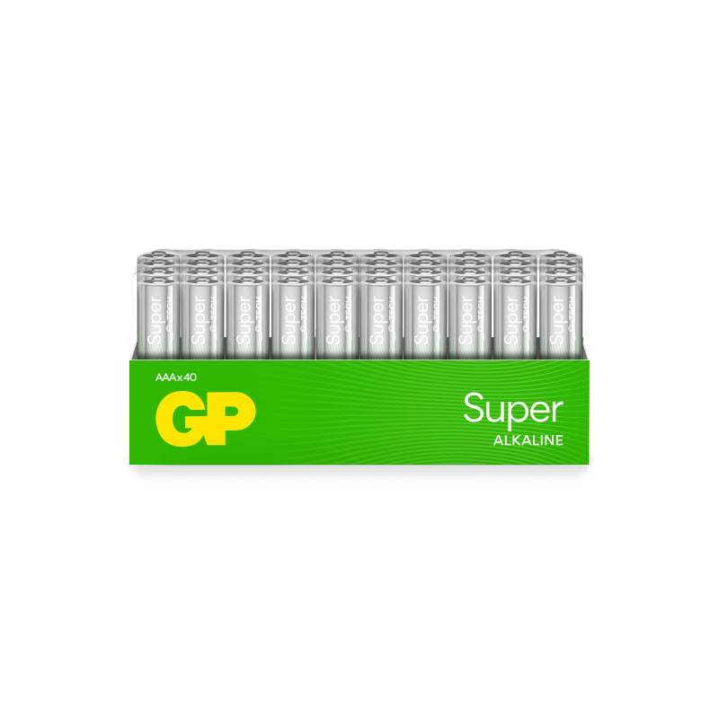 Battery Super Alkaline AAA/LR03 40-Pk (151377)