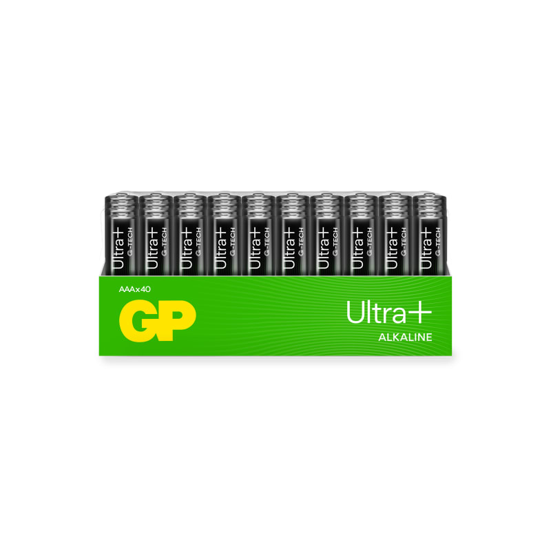 Battery Ultra Plus Alkaline AAA/LR03 40P (GPPCA24UP176)