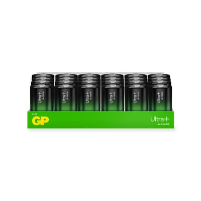 Battery Ultra Plus D-battery 24-Pk