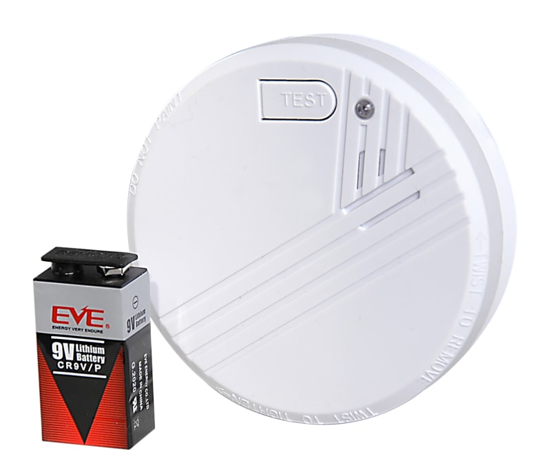 Smoke detector Optical 9V litium (KD-134A/10Y BOX)