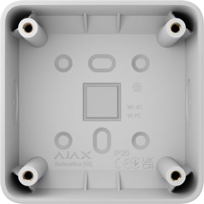 AJAX 1-Module REAR BOX. White