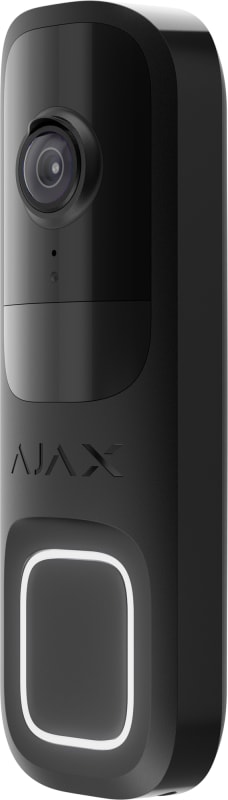 AJAX Video Doorbell, Black (66391.125.BL1)