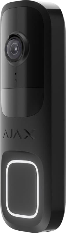 AJAX Video Doorbell, Black