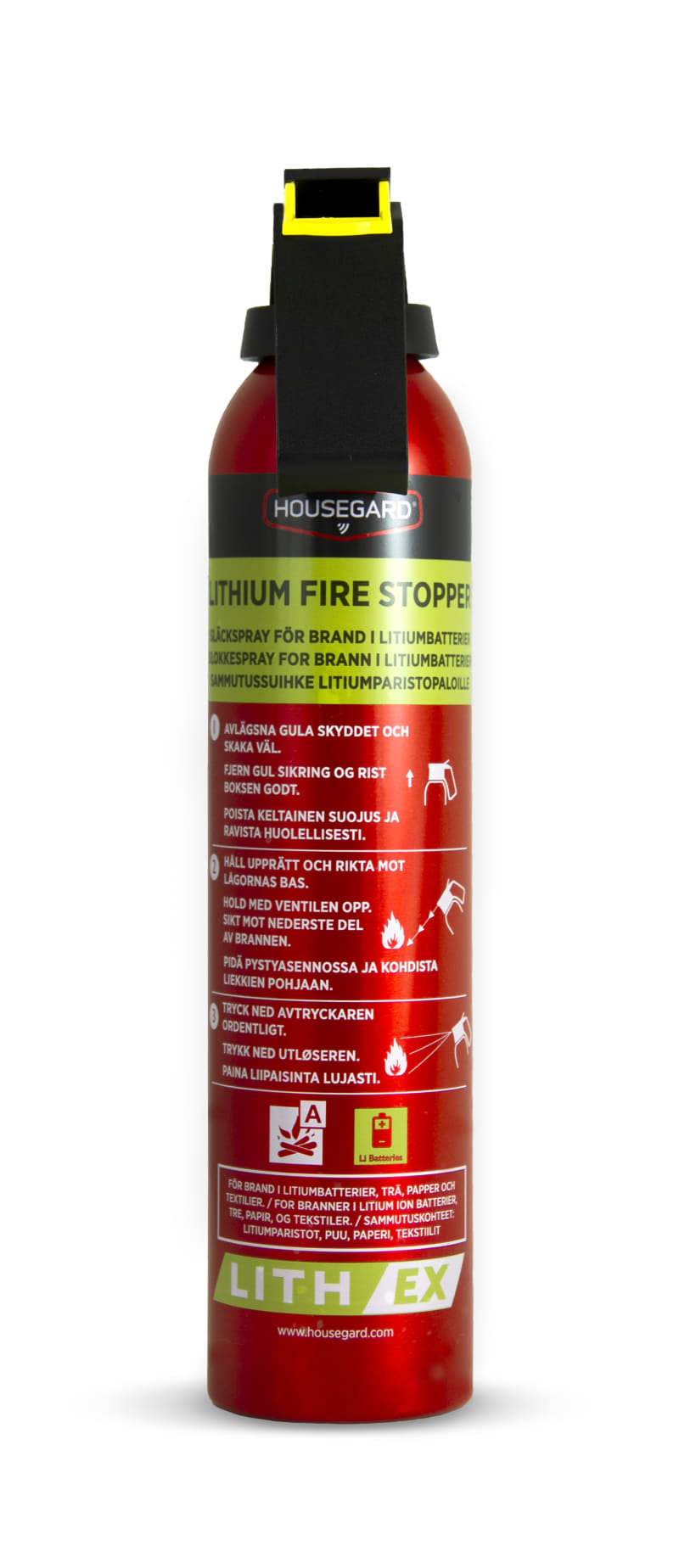 Slukkespray LITH-EX AVD 500ml (600122)