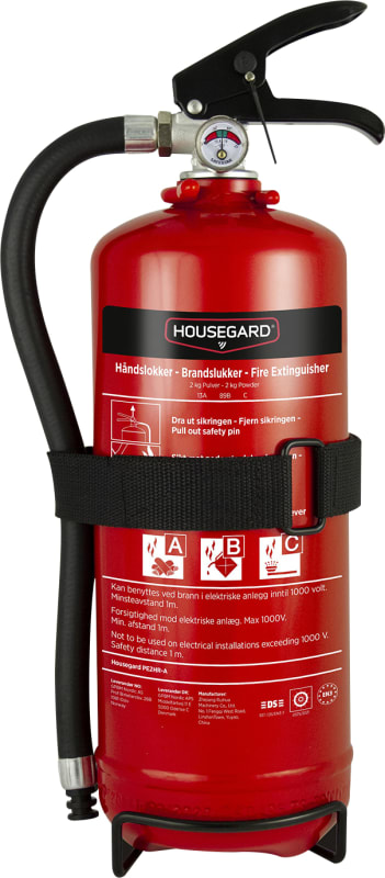 Housegard PE2HR-A Powder Fire Extinguisher 2 kg (600171)