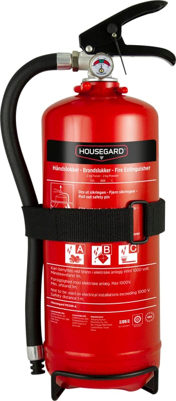 Housegard PE2HR-A Powder Fire Extinguisher 2 kg