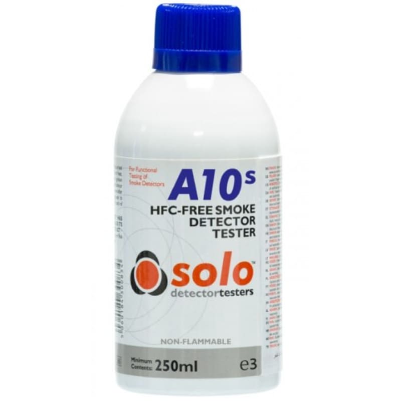 Noby SOLO A10S Environmentally Friendly Smoke Detector Test Gas 250 ml
