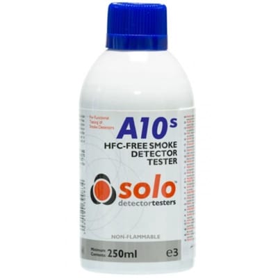 Noby SOLO A10S Environmentally Friendly Smoke Detector Test Gas 250 ml