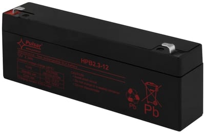 Lead-Acid Battery 12V, 2,3AH-5-8YEARS