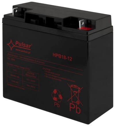 Lead-Acid Battery 12V, 18AH, 5-8YEARS