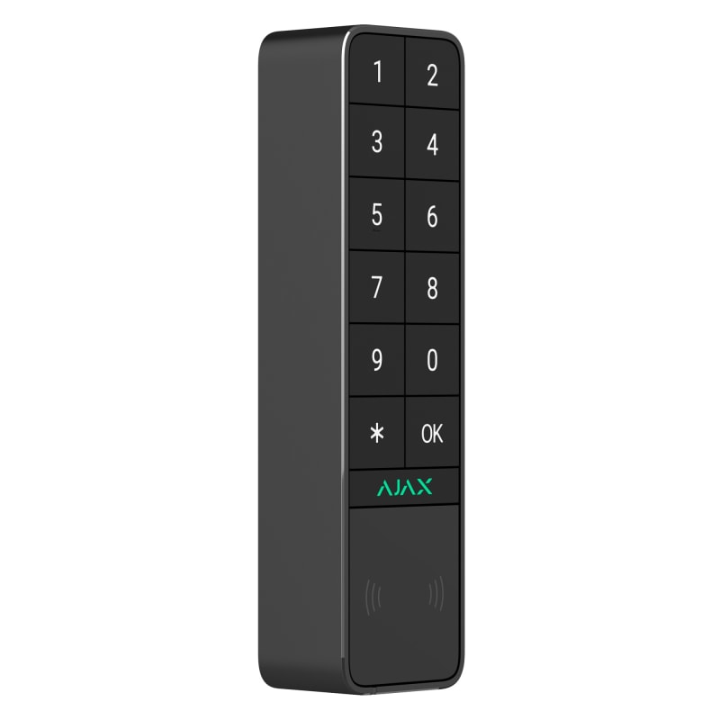 AJAX Keypad Outdoor Jeweller Black (99968.286.BL1)