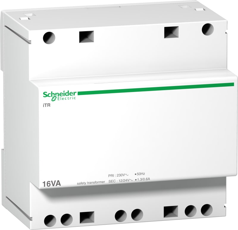 Schneider Electric A9A15222 modular safety transfomer iTR - 230 V 50..60 Hz - output 12..24 V - 63 VA