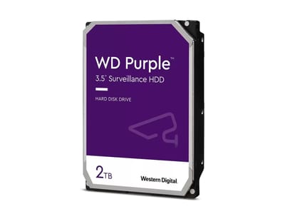 HARD DISK, 2 TB, 64MB Cache, 24/7, Purple