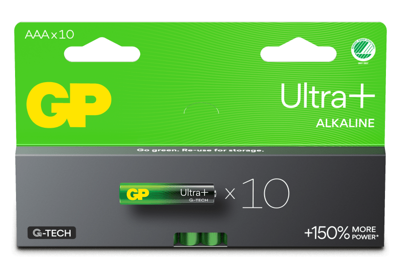 Battery Ultra Plus Alkaline AAA/LR03 10P (GPPCA24UP206)