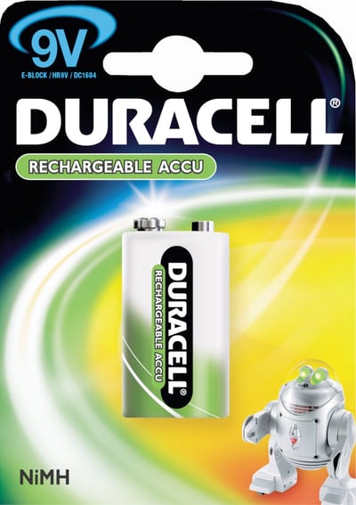 Duracell ACCU 9V (HR9V) 1 PK