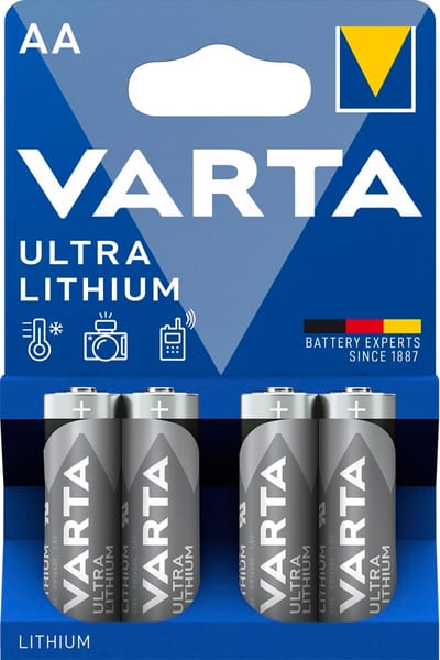 Varta Lithium AA 4 PK