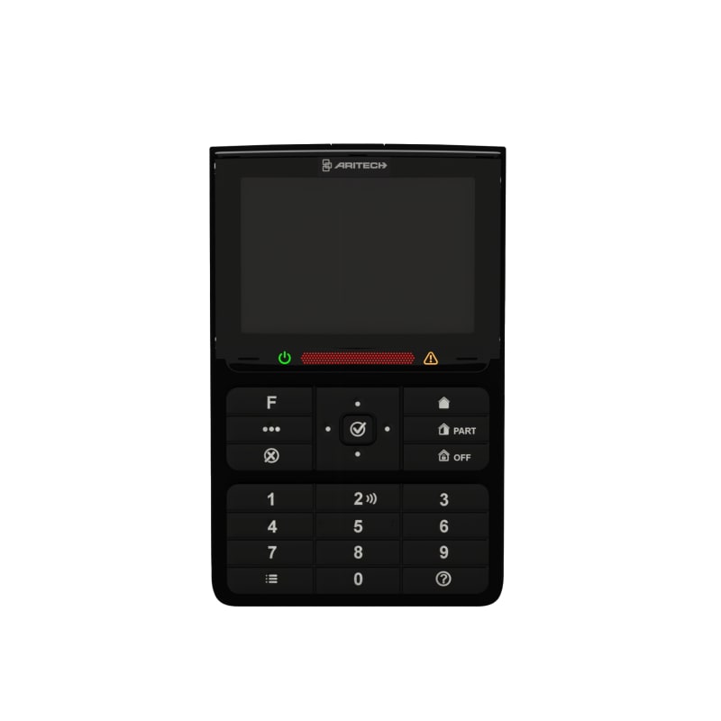 AXON Keypad with MIFARE Reader, Black (ATS1125-B)