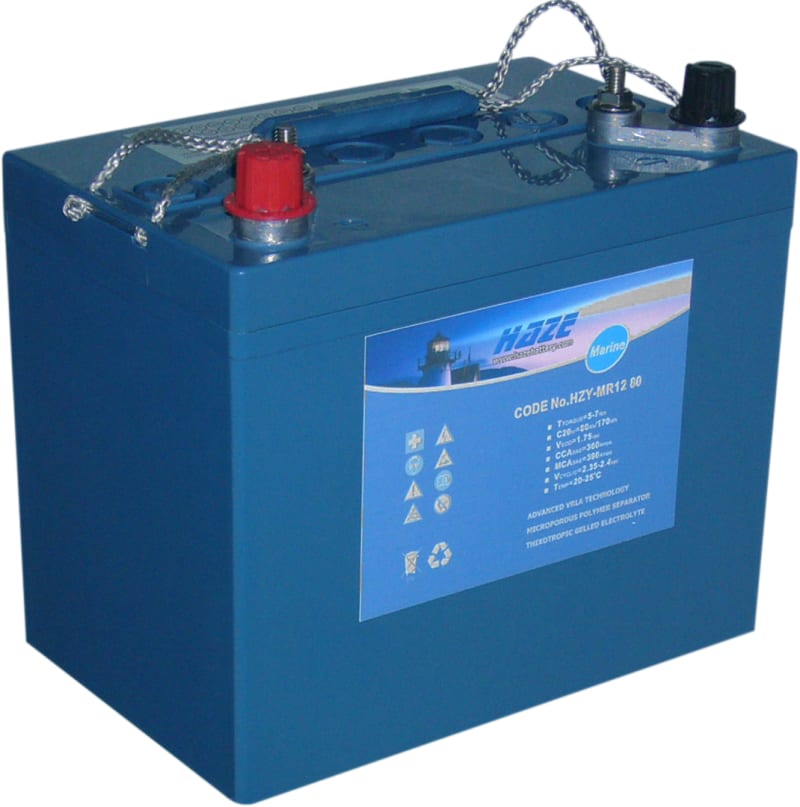 Gylling Teknikk Haze Sealed Gel Marine Battery 12 V 80 Ah