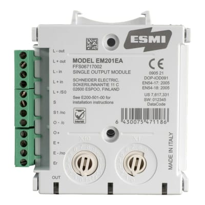 Singel output module, EM201EA