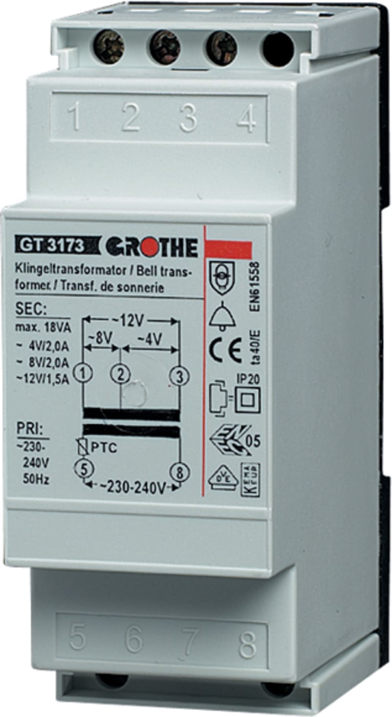 Bell Transformer 8VAC / 1 A (GT3148)
