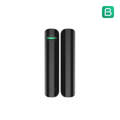Ajax Magnetic contact with extra input Black