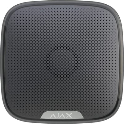 Ajax StreetSiren with Led, IP54. Black