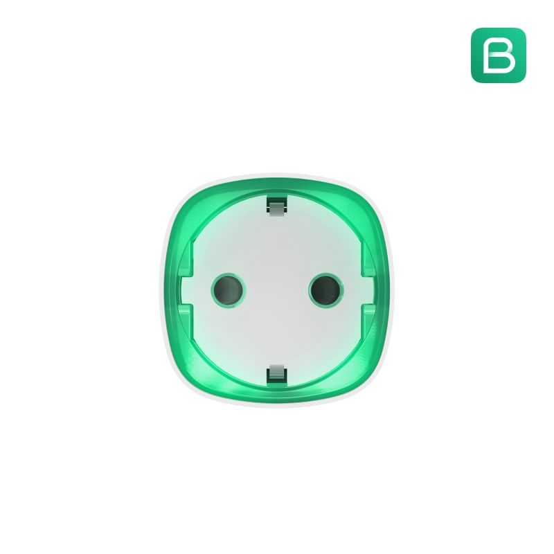 Ajax Socket, Smart plug, White (38209.34.WH1)