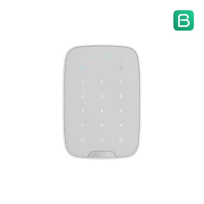 Ajax Operator panel with mifare reader White (38253.83.WH1)