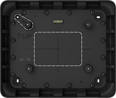 Ajax Gland Box for Control Panel, Black