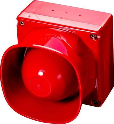 ESI-40 Loop-Powered Sounder, 100 dB, IP65, Red