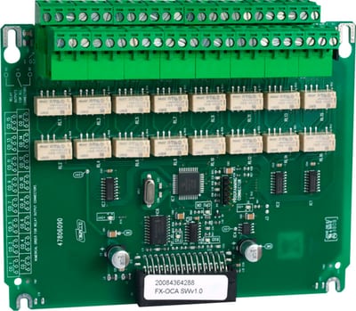 OCA relay card 16 outputs FDP