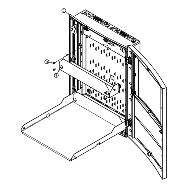 Shelf for FDP dokumentskap A3 (FFS00704652)