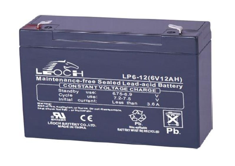 Battery AGM LP 6V - 12AH (LP6-12T1)