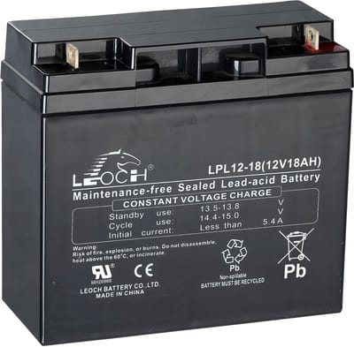Battery AGM LPL 12V-18 Ah