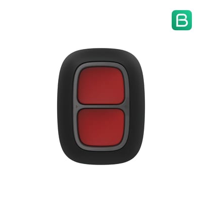 Ajax Double Panic Button, Black