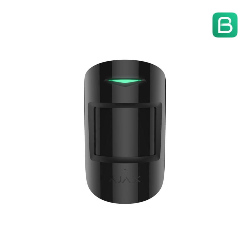 Ajax PIR / glass-break detector. Black (38096.06.BL1)