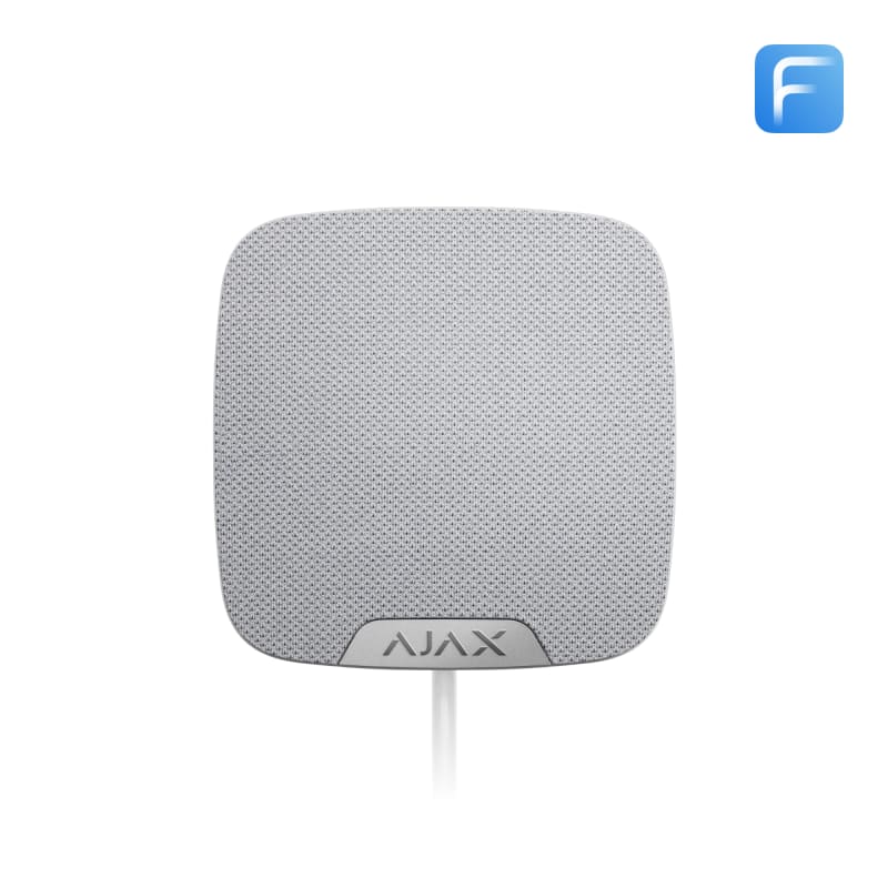 Ajax Fibra HomeSiren indoor. White (143560.11.WH1)
