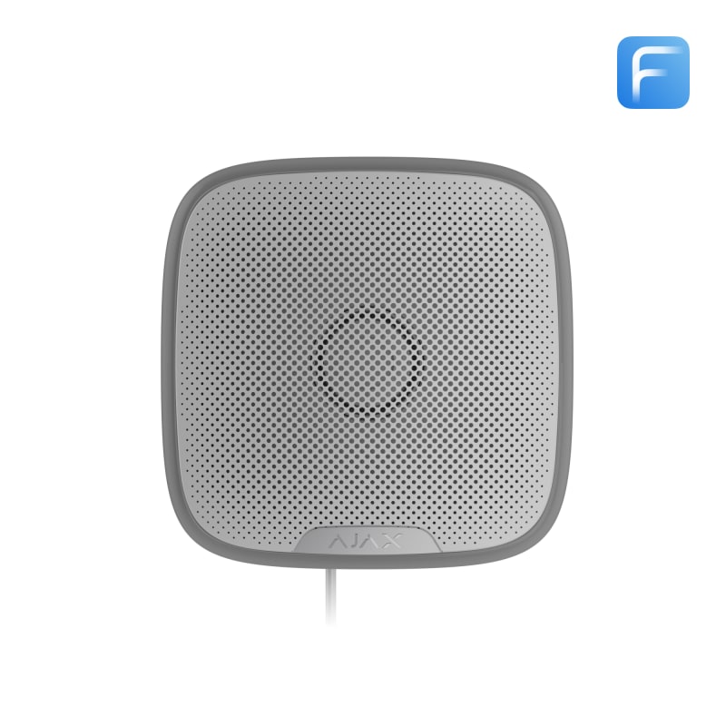 Ajax Fibra Siren with strobe indoors/outdoors White (44412.07.WH1)