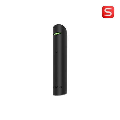 Ajax S-Line glass-break detector. Black