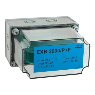 Schneider Electric EXB-2000/P+F Zener Barrier Galvanic Insulator for Fire Loops in Ex Areas