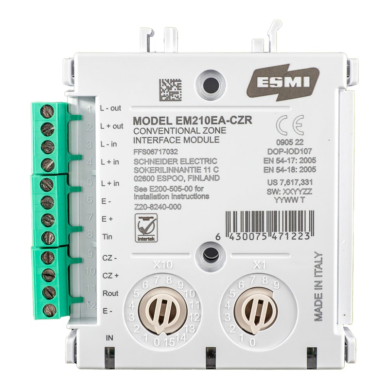 Schneider Electric FFS06717032 I/O Module AP200 EM210EA-CZR Fire Loop