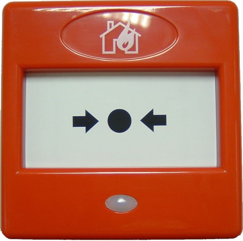 Manual call point WITH LED, Unkuse (FP3/Rd)