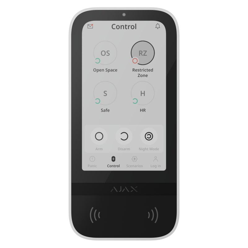 Ajax Superior KeyPad TouchScreen G3 wht (149672.148.WH1)