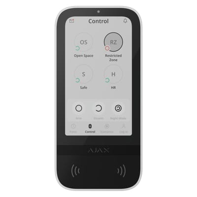 Ajax Superior KeyPad TouchScreen G3 wht