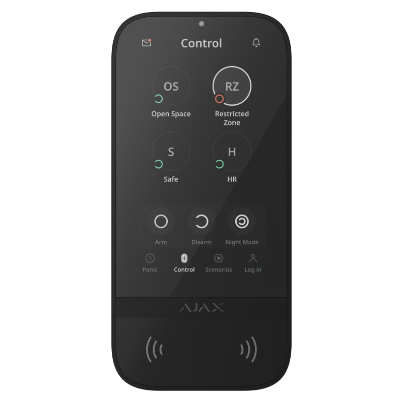 Ajax Superior KeyPad TouchScreen G3 blk (149673.148.BL1)