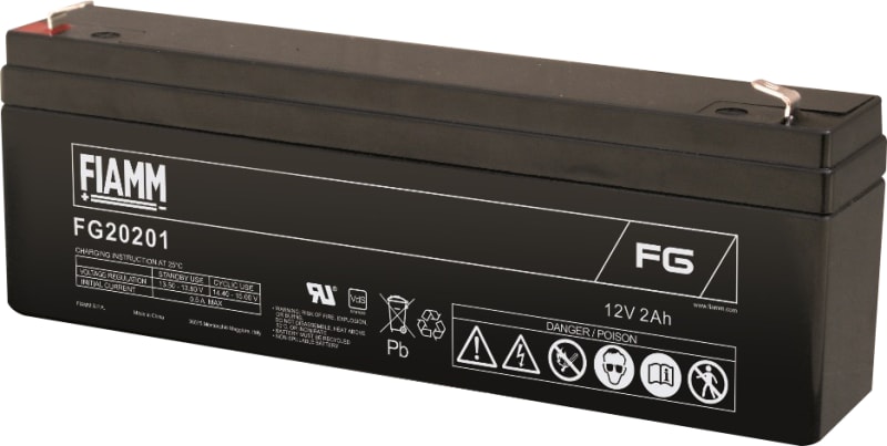 FIAMM lead-acid battery 12V/2,0AH (FG20201)