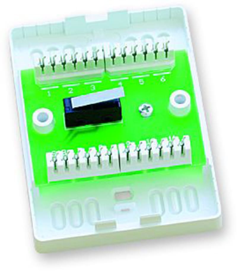 Junction BOX WITH Kroneplint 11-PAIR (MZ-2CT)