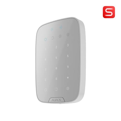 Ajax S-Line Operator panel with reader White
