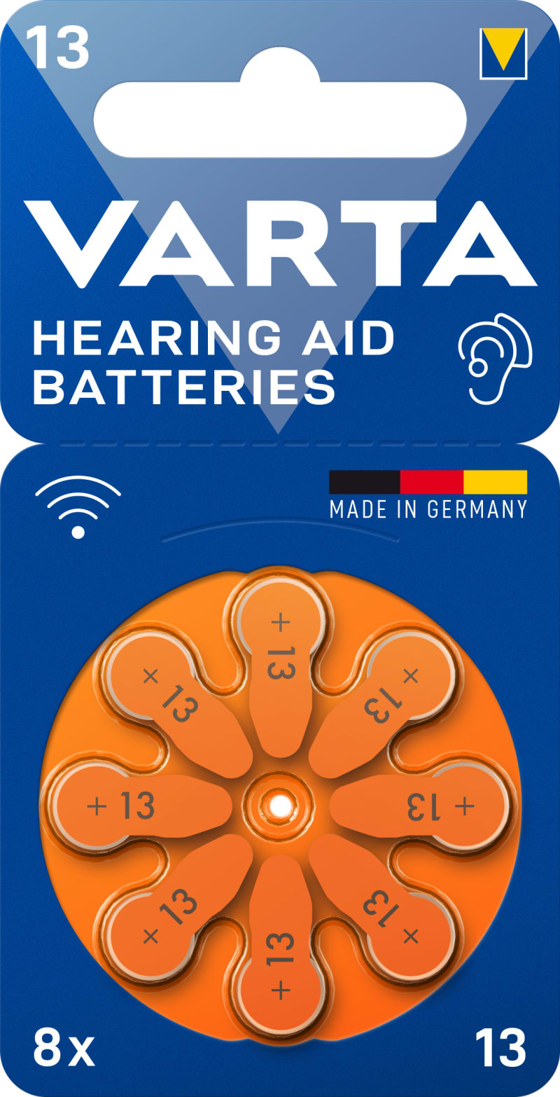 Hearing Aid Batteries 13 Bli 8 (6283611)