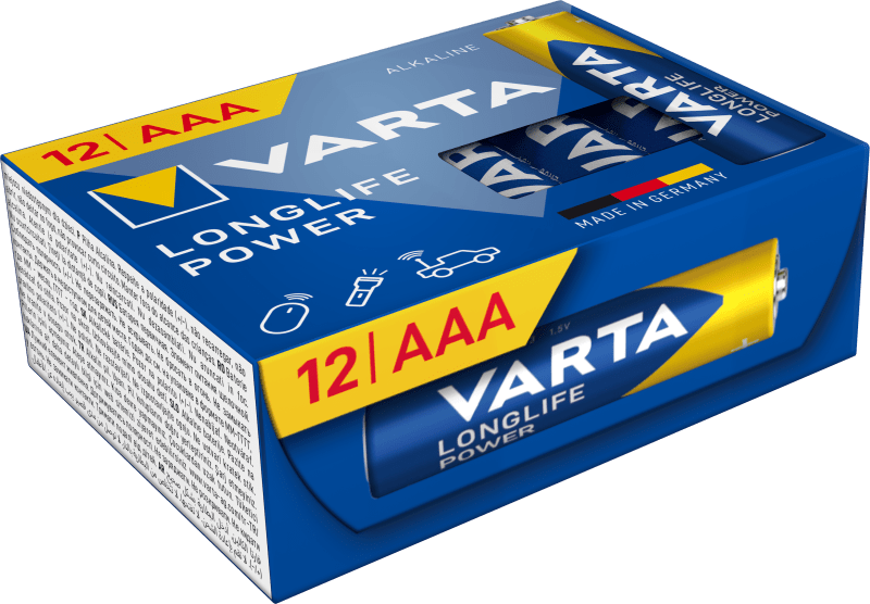 Varta Longlife Power AAA CUBE12 TRAY24 (4903121132)